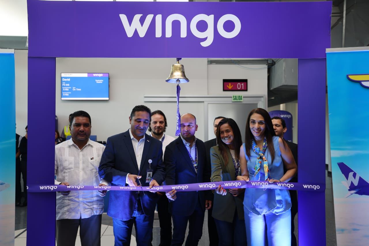 Wingo inaugura su primera ruta doméstica entre Panamá Pacífico y David