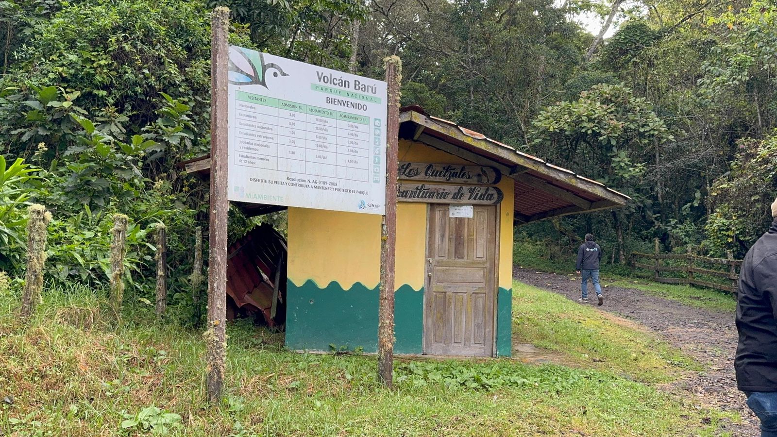 Sendero Los Quetzales en el Parque Nacional Volcán Barú está abierto a visitantes