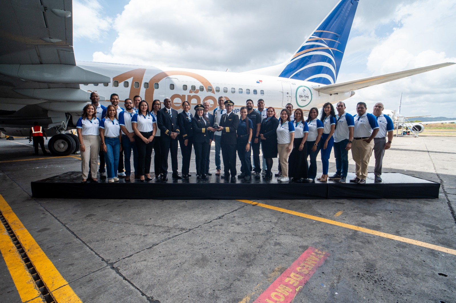Copa Airlines, la aerolínea más puntual de Latinoamérica por décima vez